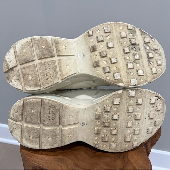 GUCCI Rhyton Red Logo Distressed G 10.5 US 11 Mens - Picture 15 of 15